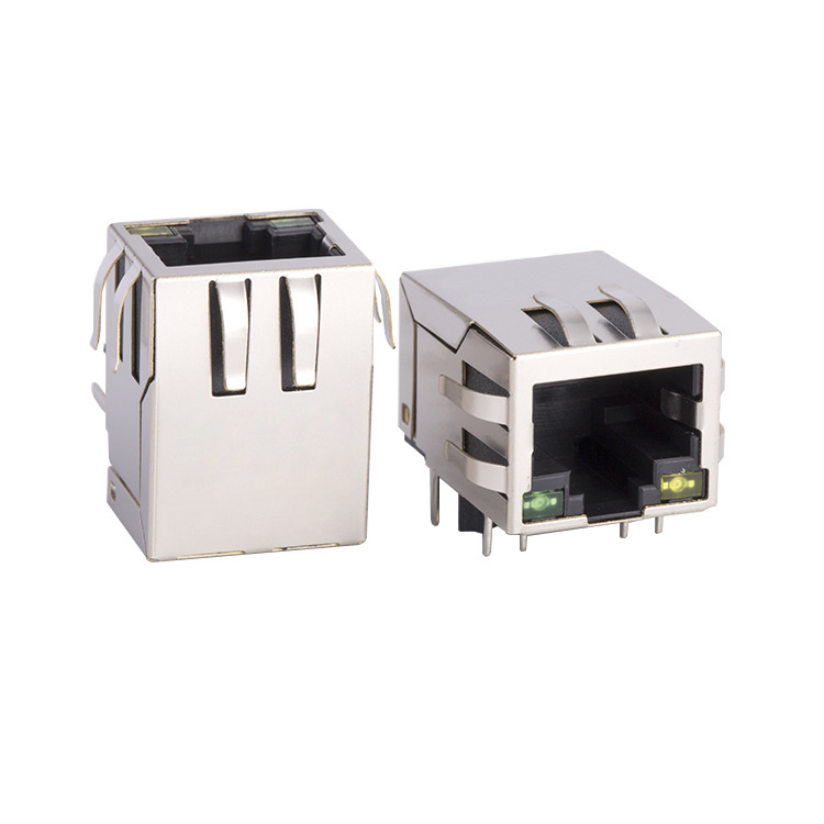 RJ45 1X1 DGKYD111Q066DB2A1D 10/100/1000BASE 顺口21.1